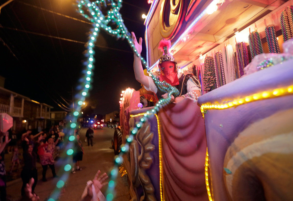 Our favorite photos from Friday's Mardi Gras fun